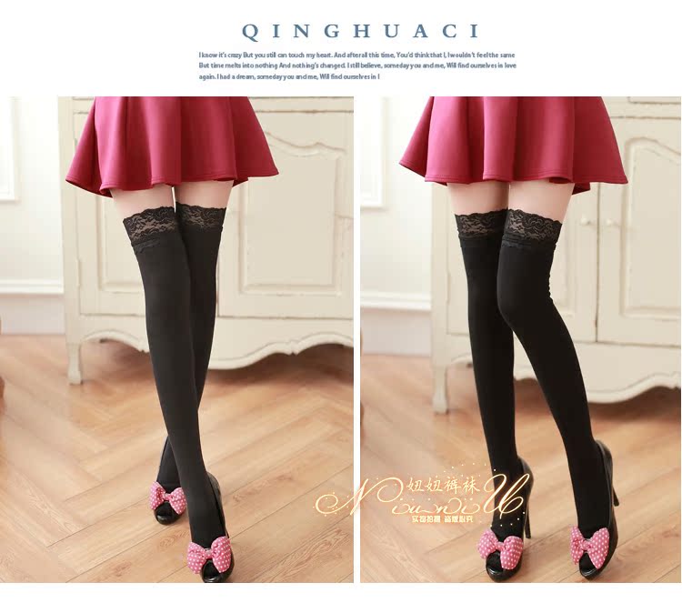 Chaussettes - collants Gogo-qxiu-008 chaussettes petite dentelle - Ref 762253 Image 19