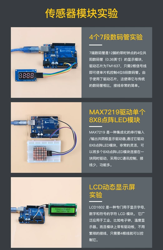 Thích hợp cho bảng phát triển lập trình đầu vào bộ công cụ học tập Arduino Unor3 Maker Scratch Mind+