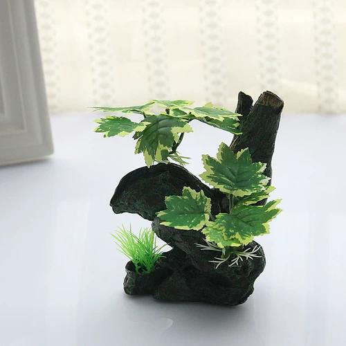 Смола моделирование водяной обороты Шенму, Водяная трава аквариум декоративный водные крупные рыбные аквариумы Декоративные украшения