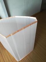 Plastic pp barrel cover Iron barrel plastic protective cover Paint barrel 200L208L barrel Vertical grain edging