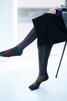 (Spot) Japanese sousou Japanese-style over-the-knee two-toed socks tabi sweet long cotton socks