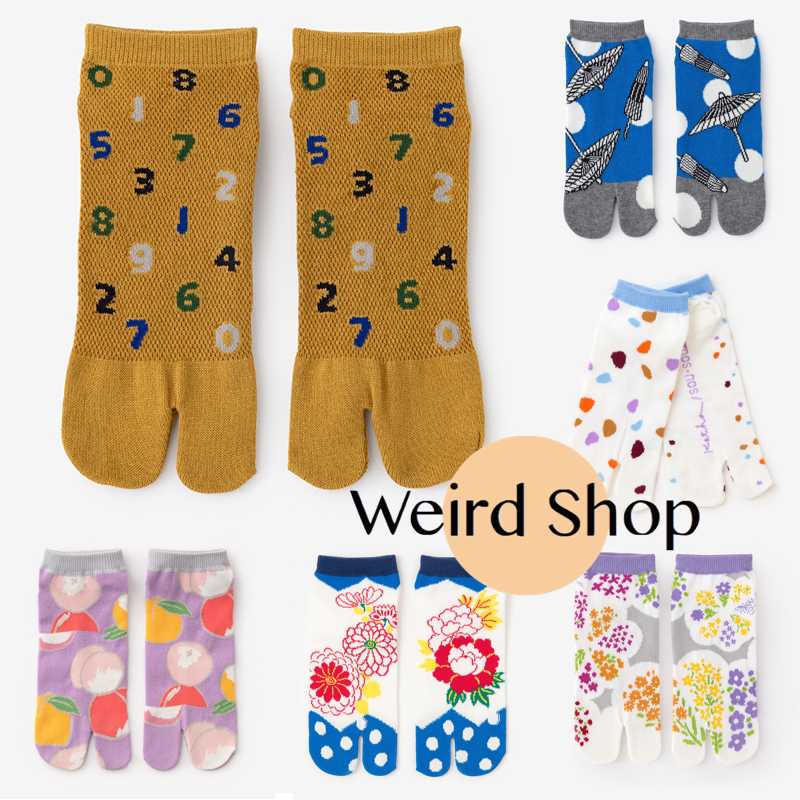 (Spot) Japan SOUSOU summer socks ankle foot bag Tabi split toe clogs socks boat socks