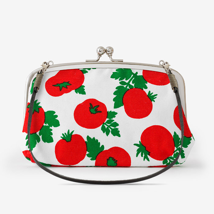 (Part of the stock) sousou Japanese style canvas frog mouth bag canvas bag small wallet digital bag mouth gold bag