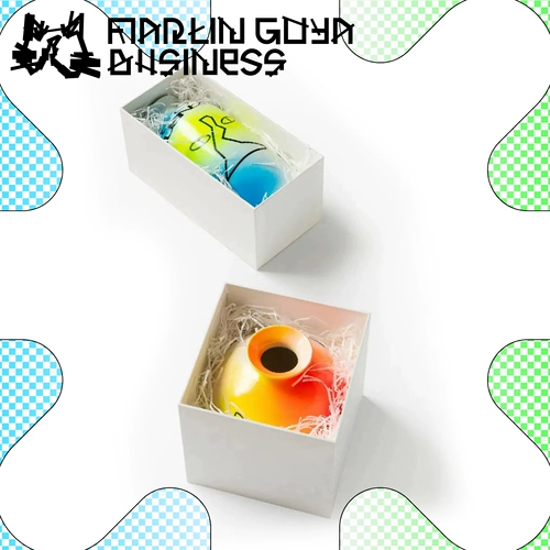 [Meilan Bamboo Chrysanthemum] Позже южная песня фарфоровая орнамент ваза для слепой коробки подарок Martin Goya Business × Mei Digital Plant