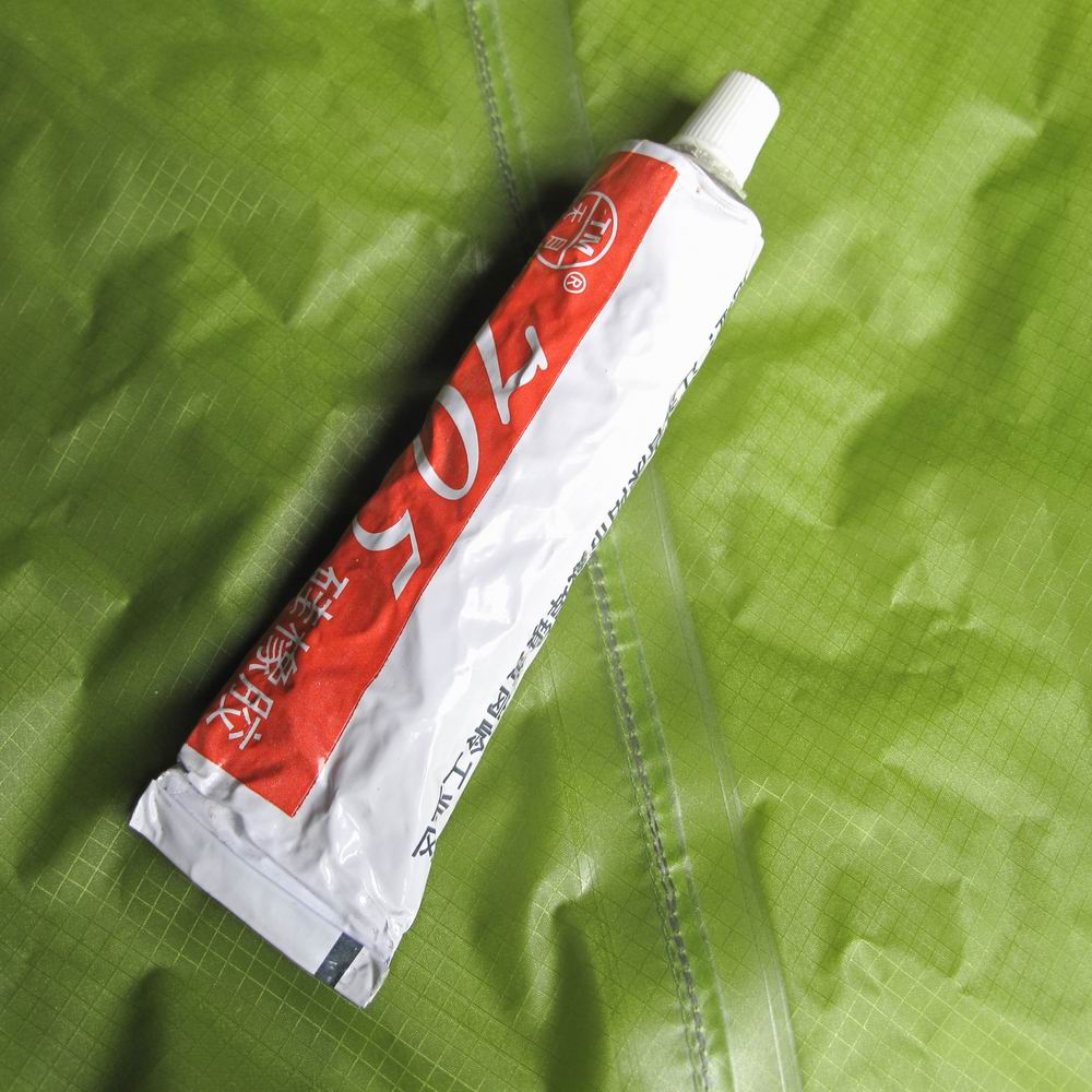 Outdoor tent waterproof repair glue seam waterproof filling repair 705 silicone silicone rubber (transparent color