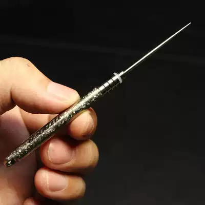 Beidou made of titanium alloy with box toothpick Outdoor portable label Fruit label Toothpick tube Portable toothpick sealed waterproof warehouse