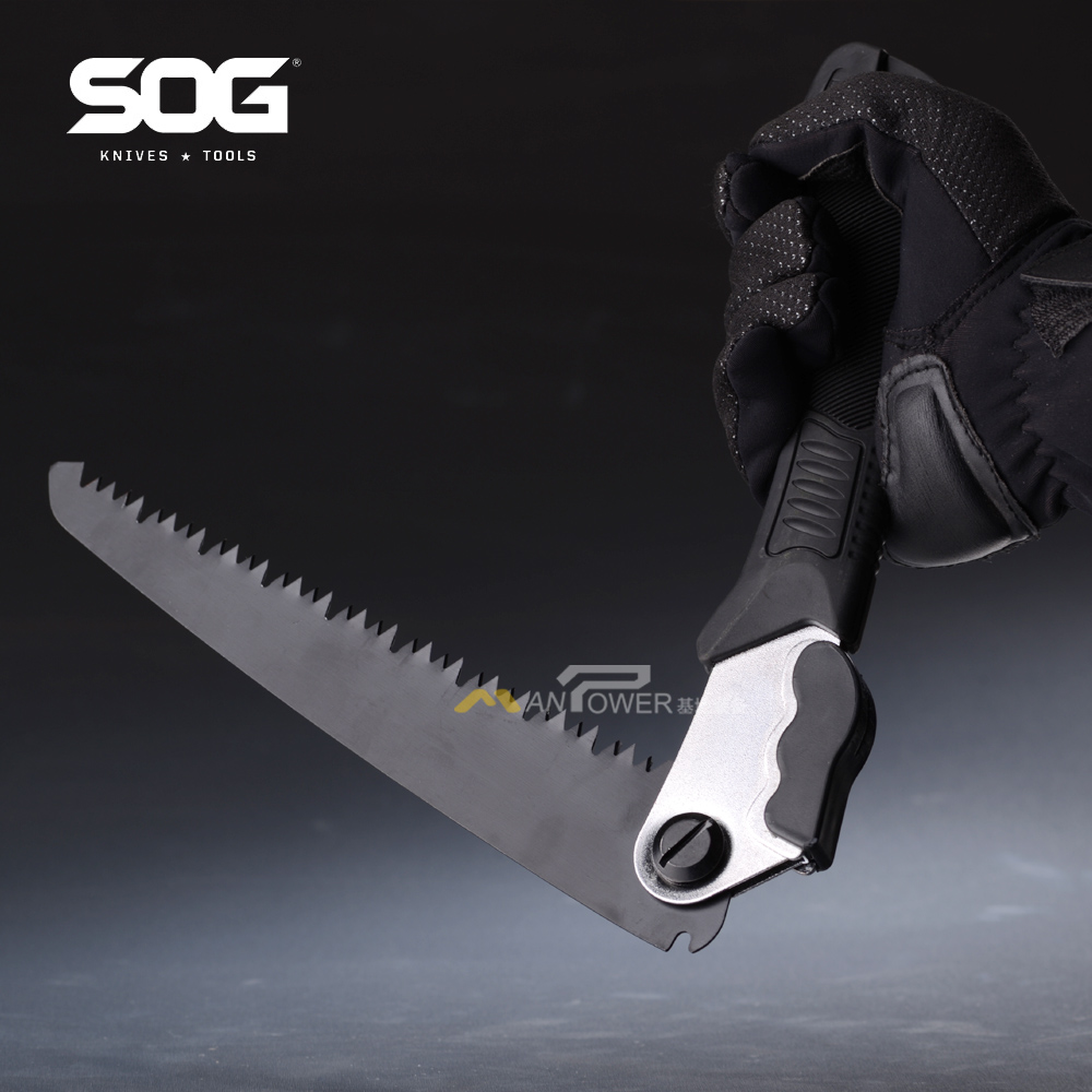 Shanghai General Sog Sog F11 folded saw portable saw outdoor camping for woodsaw bone saw double saw blade