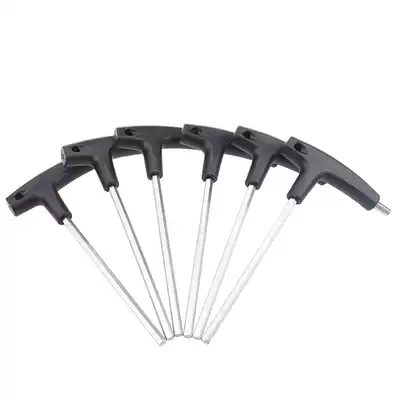 Imported S2 Hexagon T-wrench Extended hexagon screwdriver T-shaped L-shaped hexagon key Hexagon hexagonal hexagonal wrench