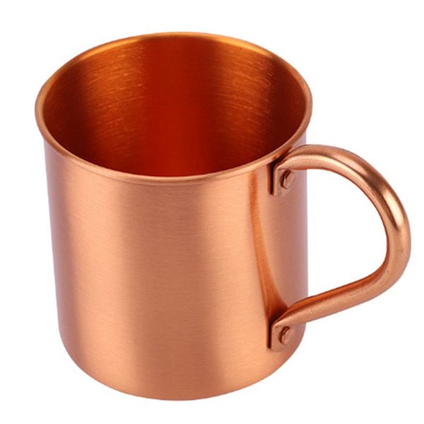 Bronze cup Moscow mullet cup moscow mule cocktail Stainless Steel Mark Bar Cups Metal Wine Glasses