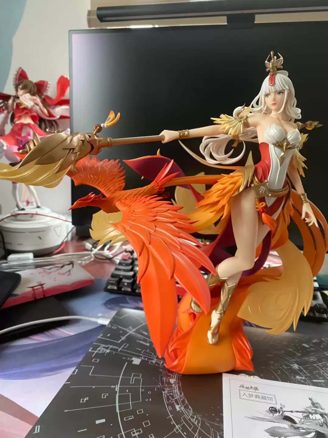 Myethos 王者榮耀王昭君鳳凰於飛模型專用防塵展示盒