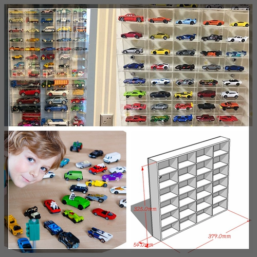 Акриловая игрушка, игрушечная машина, система хранения, легкосплавный автомобиль, хот вилс, стенд, масштаб 1:18