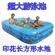 Yingtai thick inflatable air cushion swimming pool family oversized air children paddling pool fishing pond adult Special