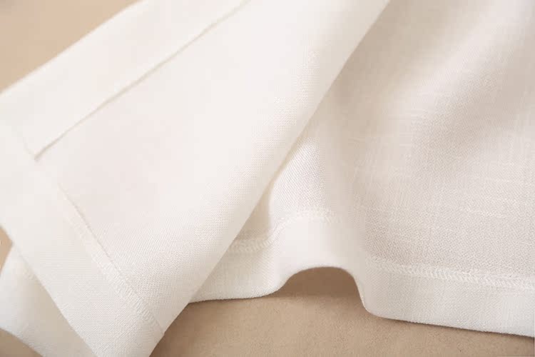Châu Âu và Hoa Kỳ mùa hè và mùa thu áo khoác lanh mới trong phần dài của áo khoác giản dị cotton và áo khoác không tay cỡ lớn của phụ nữ - Áo vest mẫu áo khoác nữ đẹp 2020