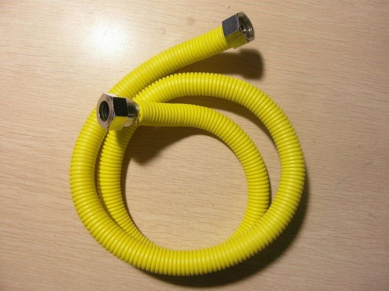 Stainless steel gas pipe household natural gas stainless steel gas pipe 3 points internal teeth national standard socket 304 stainless steel