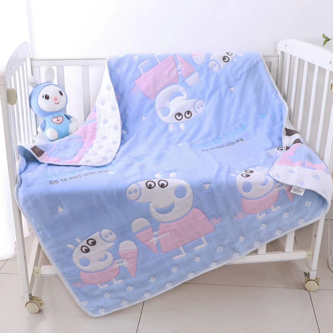 ten-layer baby autumn winter thickened with pure cotton 10-layer gauze baby wool towels are enlarged by children to be covered with bath towels