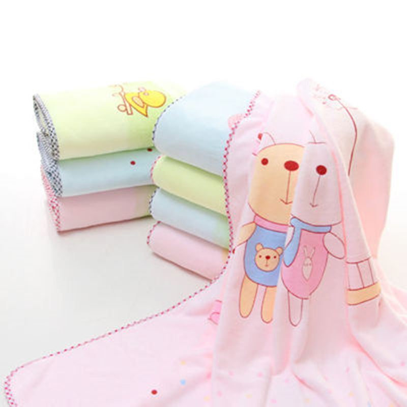 Baby bath towel is super softer than pure cotton absorbent baby square baby children's towel is newborn blanket