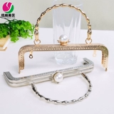 Браслет из бисера ручной работы, аксессуар для сумки, большой серебряный круглый набор материалов, «сделай сам», 18/20/