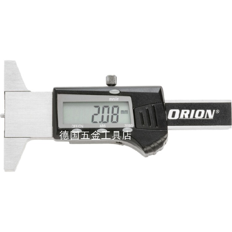 Hahn Kubo pocket digital display depth caliper ORION range 25mm division value 0 01mm 31308012