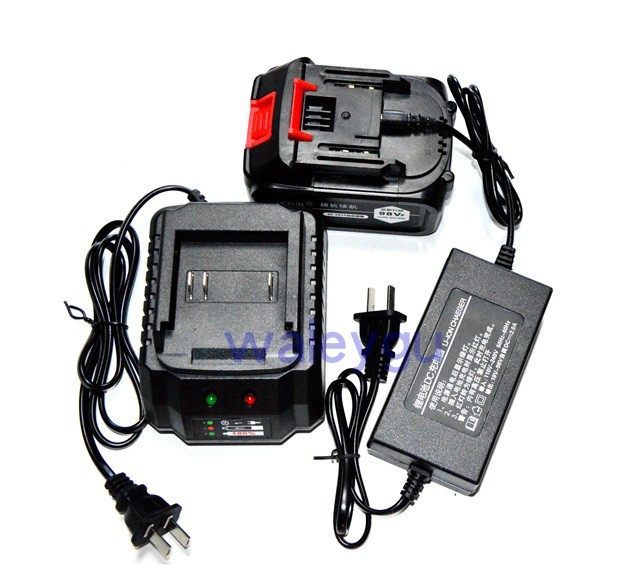 Brilliant in Grip Art Ning Sea Stone 98TV128V68V68F Lithium Battery Brushless Electric Shock Wrench Charger