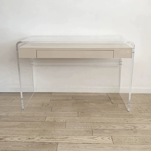 Teclast, современный акриловый стеклянный безопасный деревянный туалетный столик для письма, ноутбук