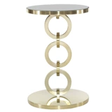 Высококачественный круглый металлический мраморный диван из нержавеющей стали