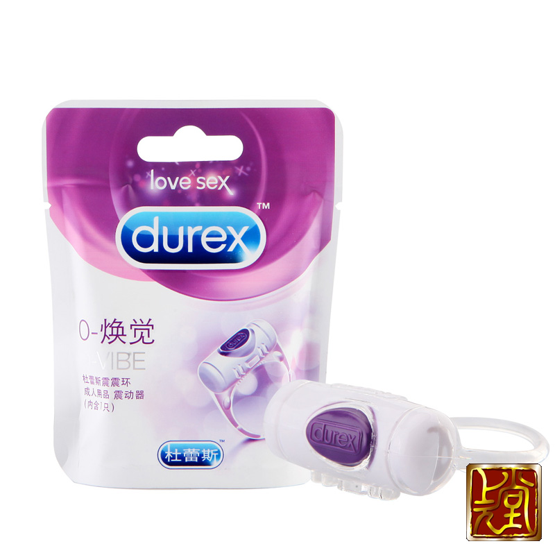杜蕾斯O-焕觉震震环 男用情趣震动延迟套环 送随机避孕套6只