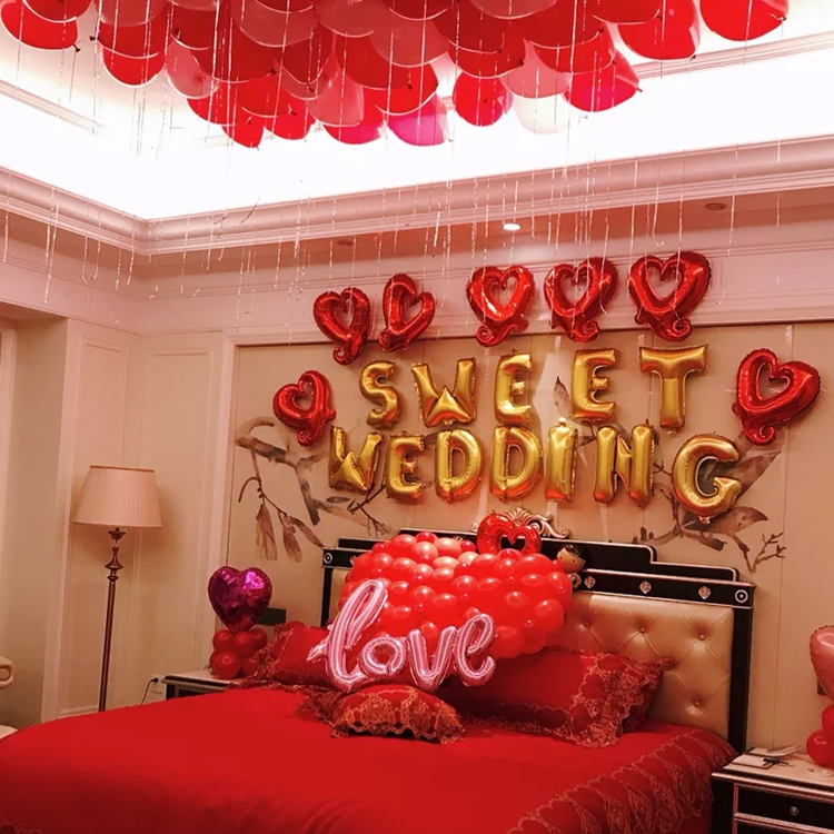 Wedding Wedding Marriage Room Decorated Supplies Balloons