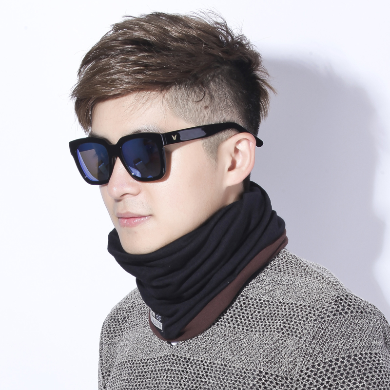 Neck cover male winter neck guard riding warm mask skiing protective face Sport windproof cover headcaps thickened with velvety neck