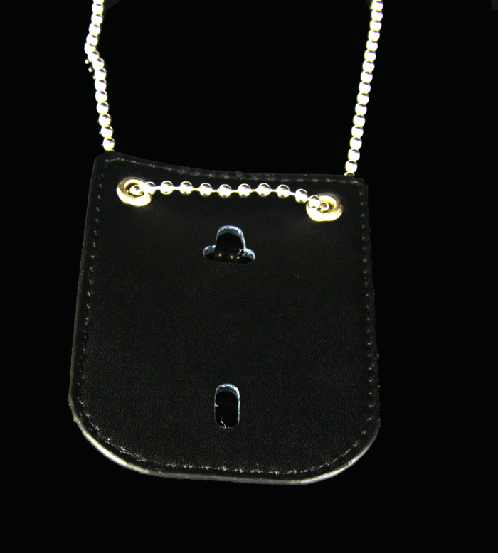 American Big Badge Leather Wallet Multifunction Full Size Badge Leather Clip Genuine Leather Badge Leather Clip-Taobao