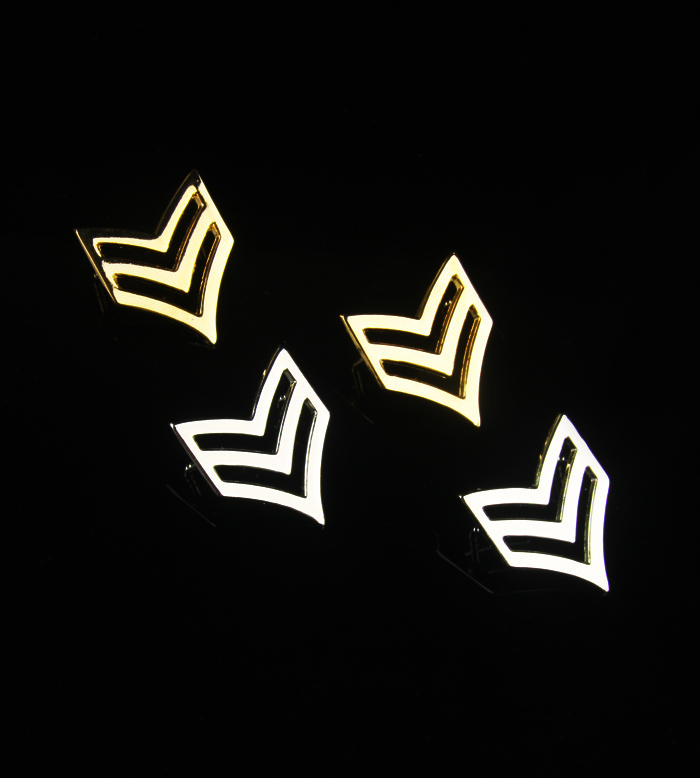 American Metal Badge Second Level Sergeant Collection of American Metal Collection