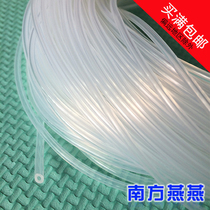  Transparent silicone tube 2x4 Inner diameter 2mm outer diameter 4mm High temperature resistant food grade tasteless small straw Silicone hose