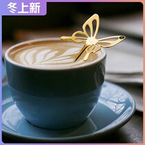 Life originally imported from Japan elfin stainless steel mixing spoon mixing rod coffee spoon exquisite metal high temperature resistance