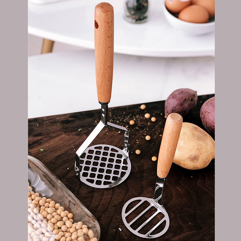 Life original stainless steel mashed pumpkin mud Pressed Instrumental fruit mashed potatoes sweet potato puree Deputy food press