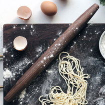 Life originally black walnut rolling pin rolling pin noodle pressing pin Chinese food Western pastry baking tool kitchen solid wood