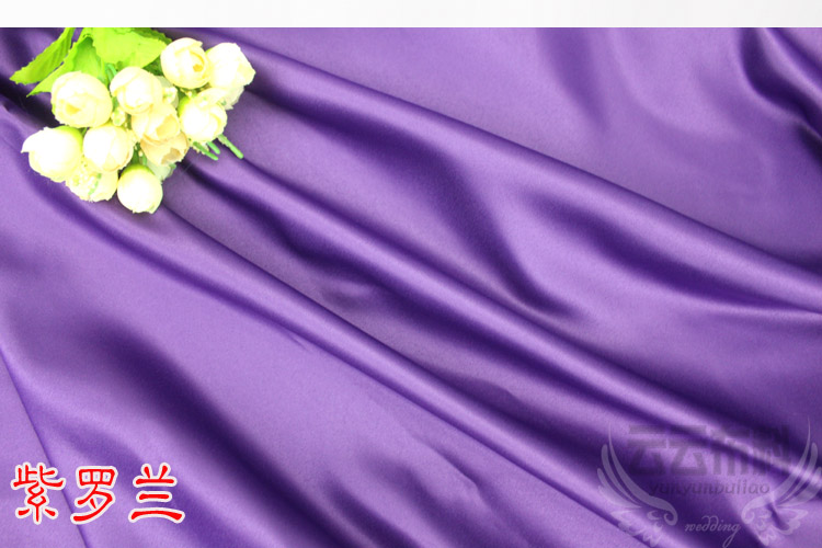 Vải satin dày mờ satin cưới satin vải haute couture buổi tối váy Hanfu vải vải - Vải vải tự làm vải thô lụa