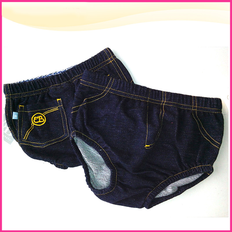 Buy more less the US import elegant baby jeans shorts soft jeans swim pants