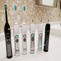 Removal of calculus original Philips HX6980 6920 6950 with HX6730 Sonic whitening electric toothbrush