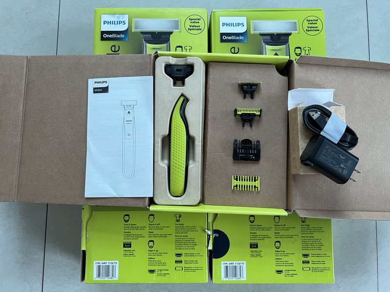 Philips Oneblade Small T-Blade Reciprocating Electric Shaver Qp2527/10