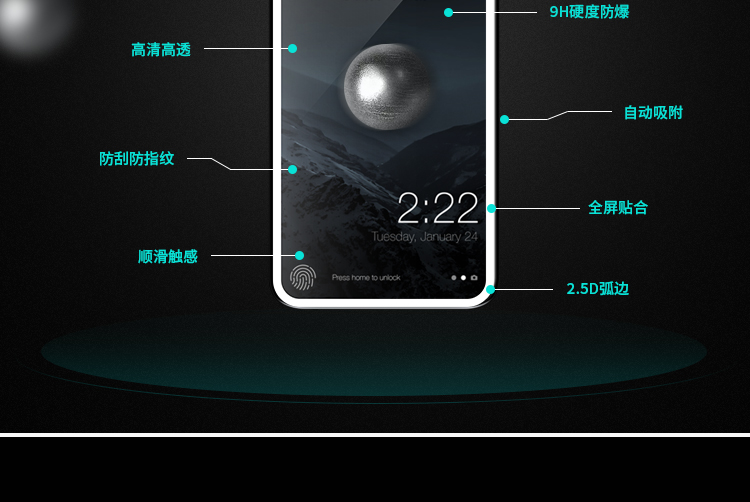 Áp dụng OPPO R11 S R9 S CỘNG VỚI hai mạnh mẽ chống rơi tự động hấp phụ màng bảo vệ điện thoại di động phụ kiện bán buôn