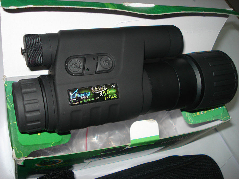 American Bocollar BR85-550 Single Red Outer Micro Light Night Vision Instrument Single Cylinder Hour Single Hair Emitter Spot Style