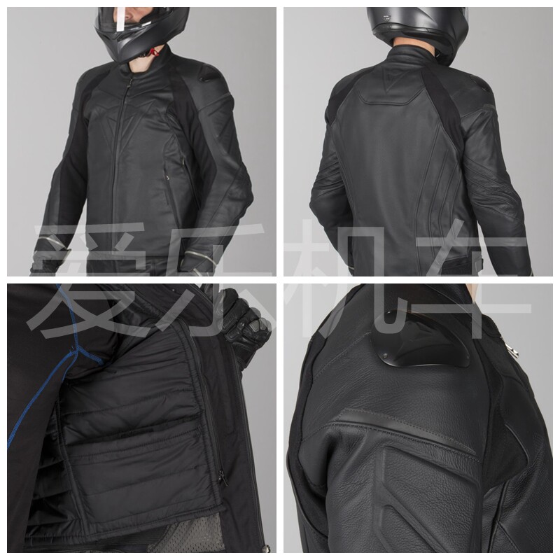 Dennis Dark Night Knight Fighter 45th Anniversary Razon Retro Motorcycle Leather Ride Leather