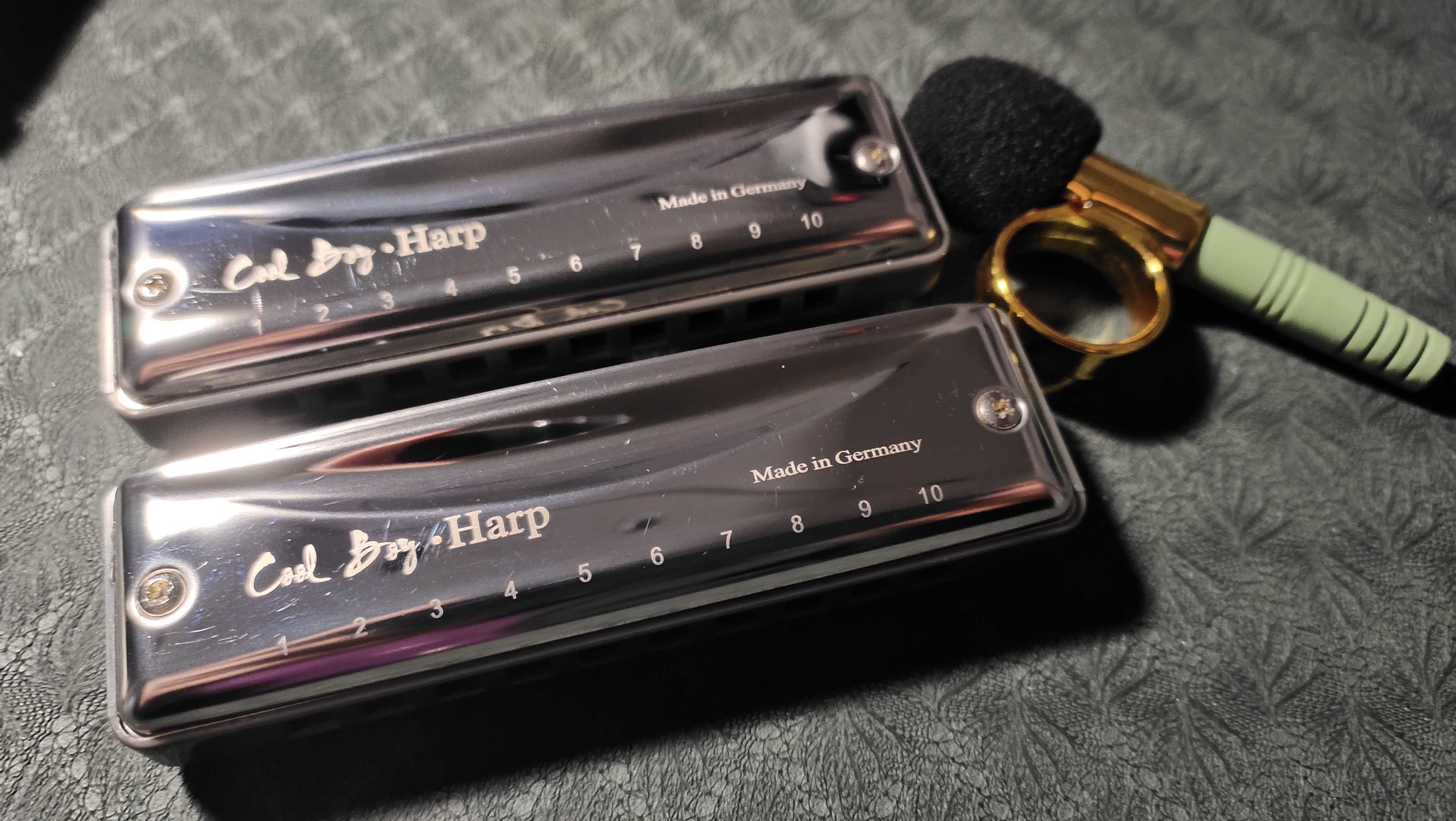 Blues electro-acoustic harmonica Kuge steel cannon high-tech non-Tongbao Oriental and Lycon sound polyphonic chromatic scale