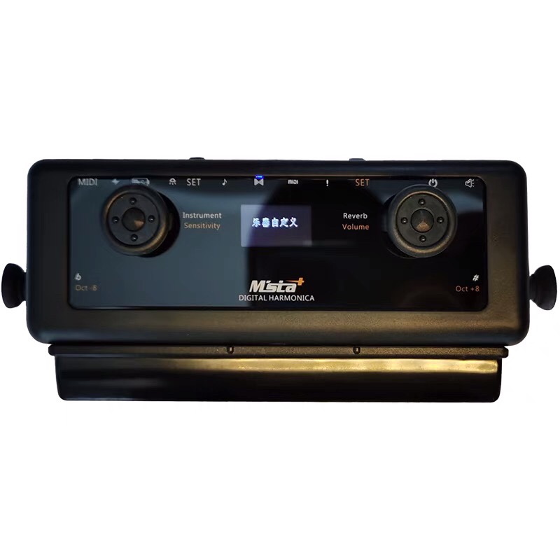 Mezca HM12 digital electronic chromatic scale MIDI harmonica 78 kinds of timbre change pitch change pitch bend C6 tuning