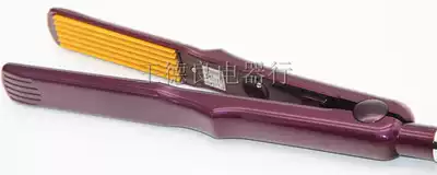 Guangming electric splint hair straightener 1091 fluffy corn Clipper corn hot air bangs temperature regulating straight roll dual use