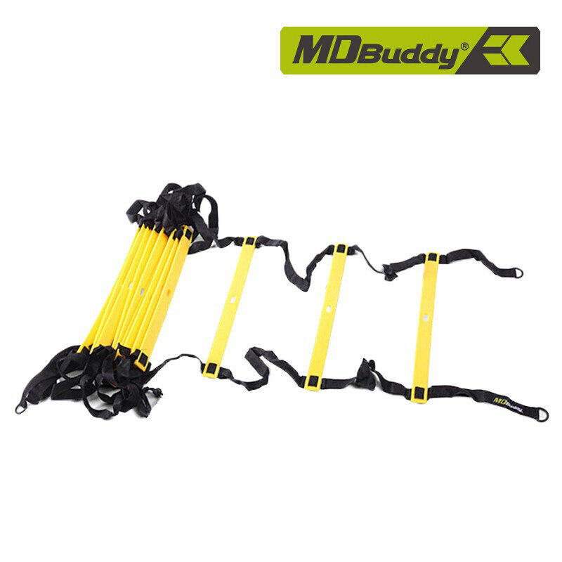 MDBuddy Morden Agile Rope Ladder Fitness Yoga Football Basketball Training Jumper Soft Echelon Pace Speed Exercise