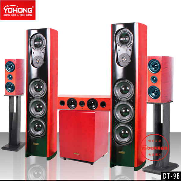 YOHONG yinghan DT-9B 5 1 home theater audio set HIFI floor speaker subwoofer