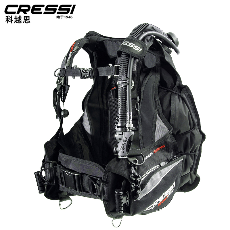 Italian Cosby CRESSI BACK JAC ELITE BCD buoyancy regulator buoyancy regulator