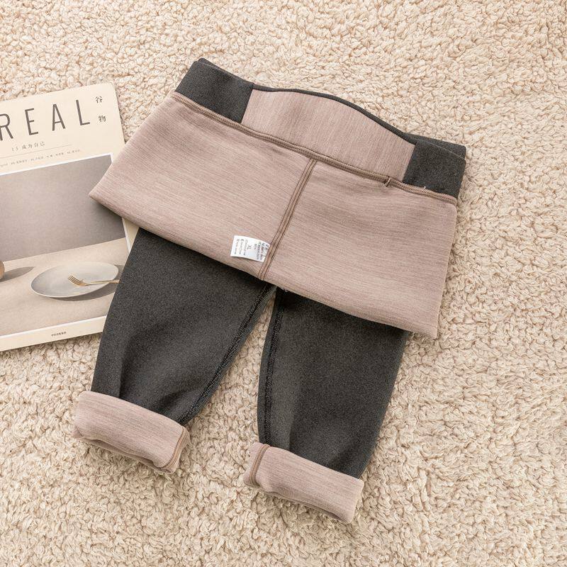 Heat-woven humps men close to warm bottle in autumn and winter thickening high-bulb comfortable autumn and winter pants