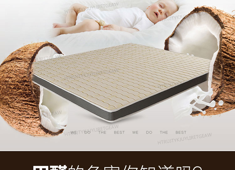 Gisborne Simmons nệm cọ chính hãng mủ cứng xơ dừa mat trẻ em 3D kép sử dụng custom-made 1,5 1,8 m - Nệm đệm sưởi