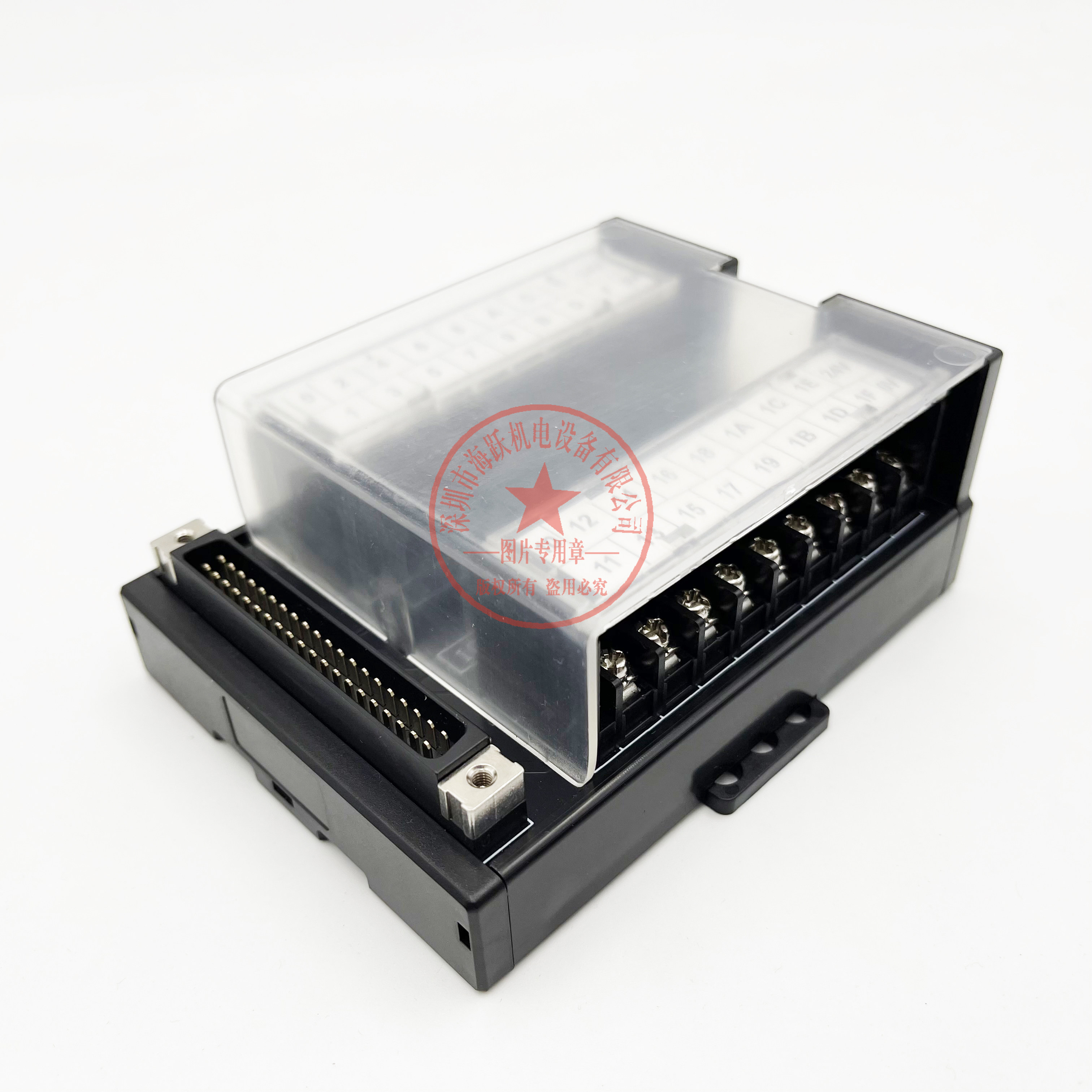 Mitsubishi AQL series PLC terminal platoon A6TBXY36 36 point I O terminal can match the original line